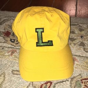 Vintage Yellow Lacoste Baseball Cap